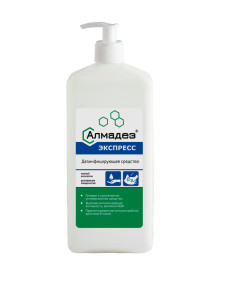 Дезинфицирующее средство «АЛМАДЕЗ-экспресс» - 1 л (насос-дозатор)